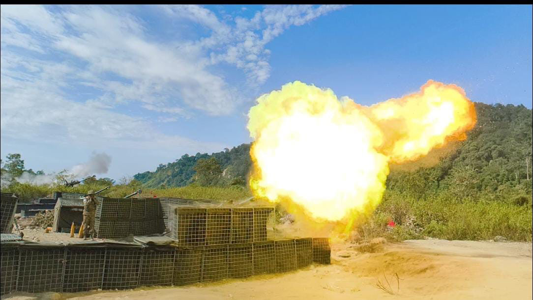 Prachand Prahar exercise showing Indian Army troops conducting high-altitude military drills in Arunachal Pradesh