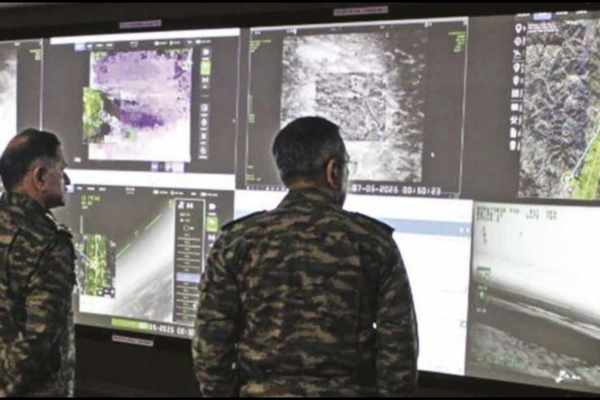 Operation Sindoor 2026 Indian military surveillance and multi-domain warfare operations