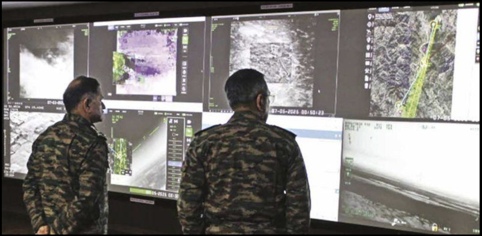 Operation Sindoor 2026 Indian military surveillance and multi-domain warfare operations