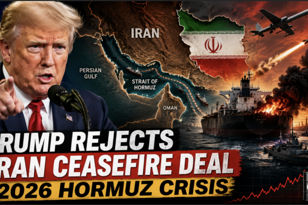Trump Rejects Iran Ceasefire Deal during 2026 Hormuz oil crisis