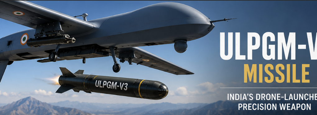 ULPGM-V3 missile developed by DRDO