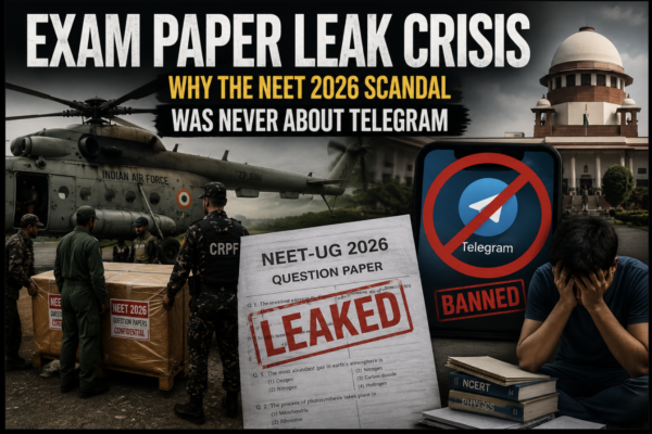 NEET 2026 Paper Leak and India's Exam Security Crisis