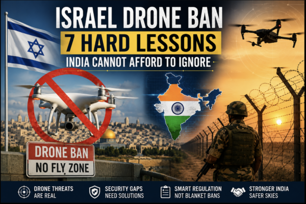 Israel Drone Ban Explained: Why India Should Be Paying Attention to the Security and Policy Implications