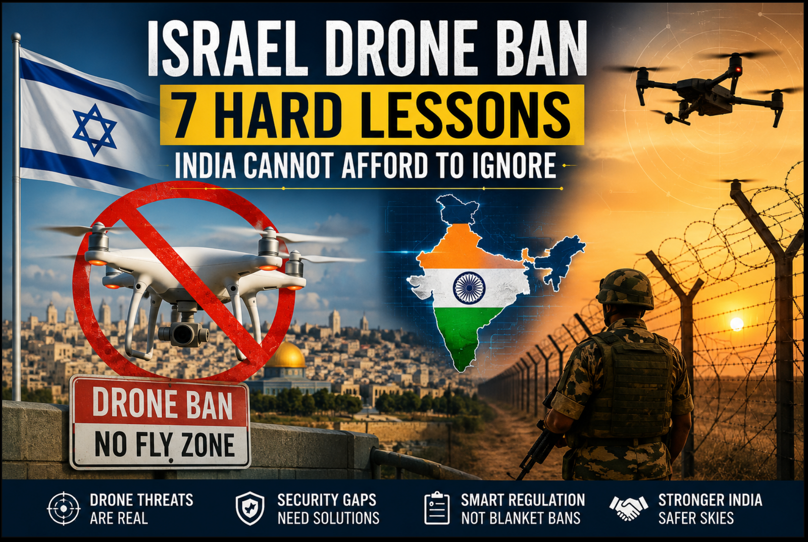 Israel Drone Ban Explained: Why India Should Be Paying Attention to the Security and Policy Implications