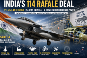 India’s proposed 114 Rafale deal, with 94 jets planned for production in India.