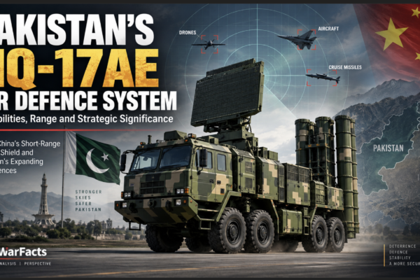 Pakistan HQ-17AE air defence system on a mobile 6x6 launcher