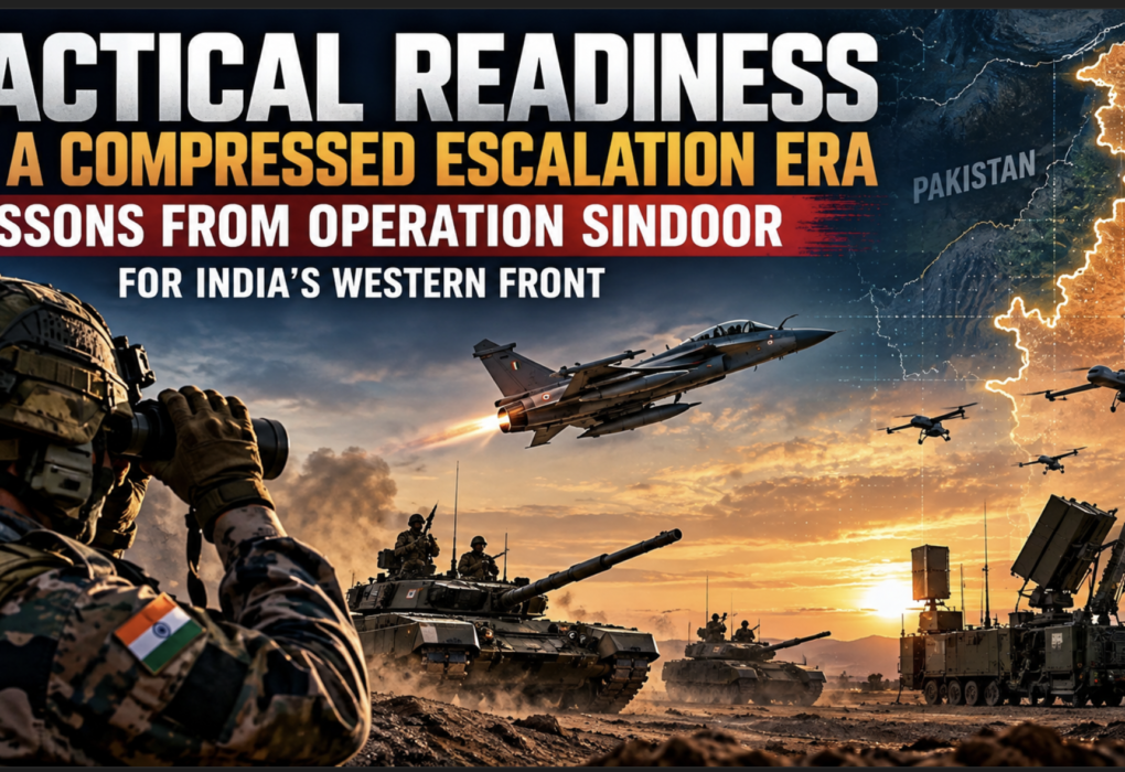 Tactical readiness and Operation Sindoor on India's Western Front, featuring Indian Army tanks, fighter aircraft, drones and air defence systems