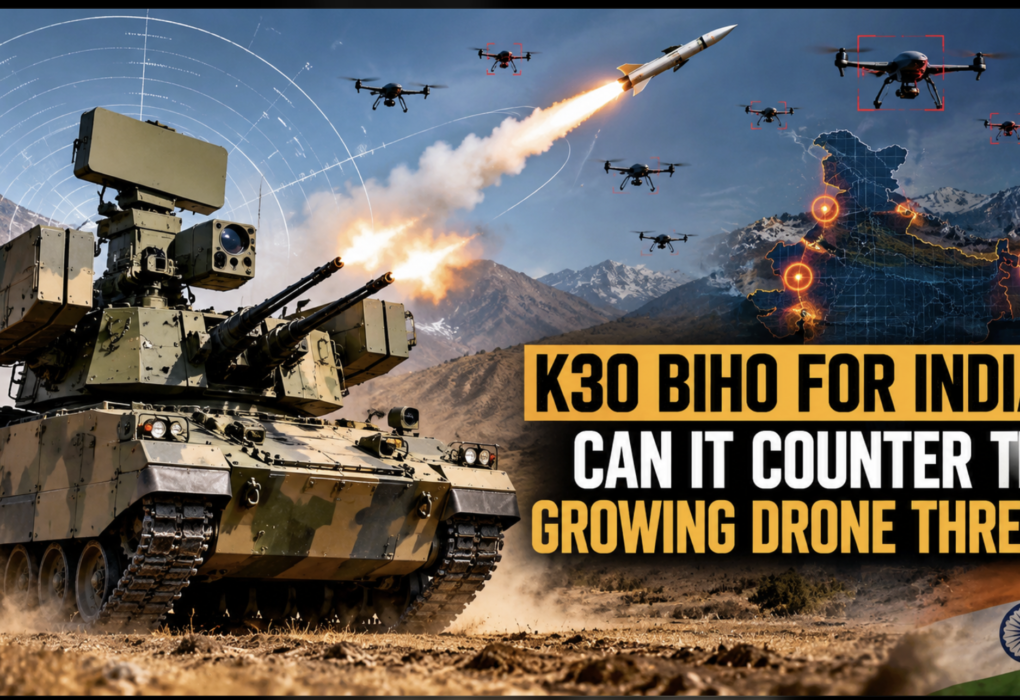 K30 Biho India air defence system facing the growing drone threat