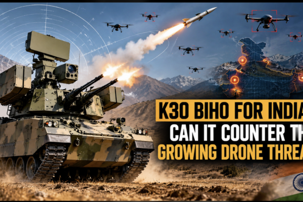 K30 Biho India air defence system facing the growing drone threat